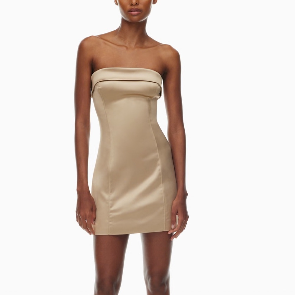 Ten by Babaton Satin Tube Dress